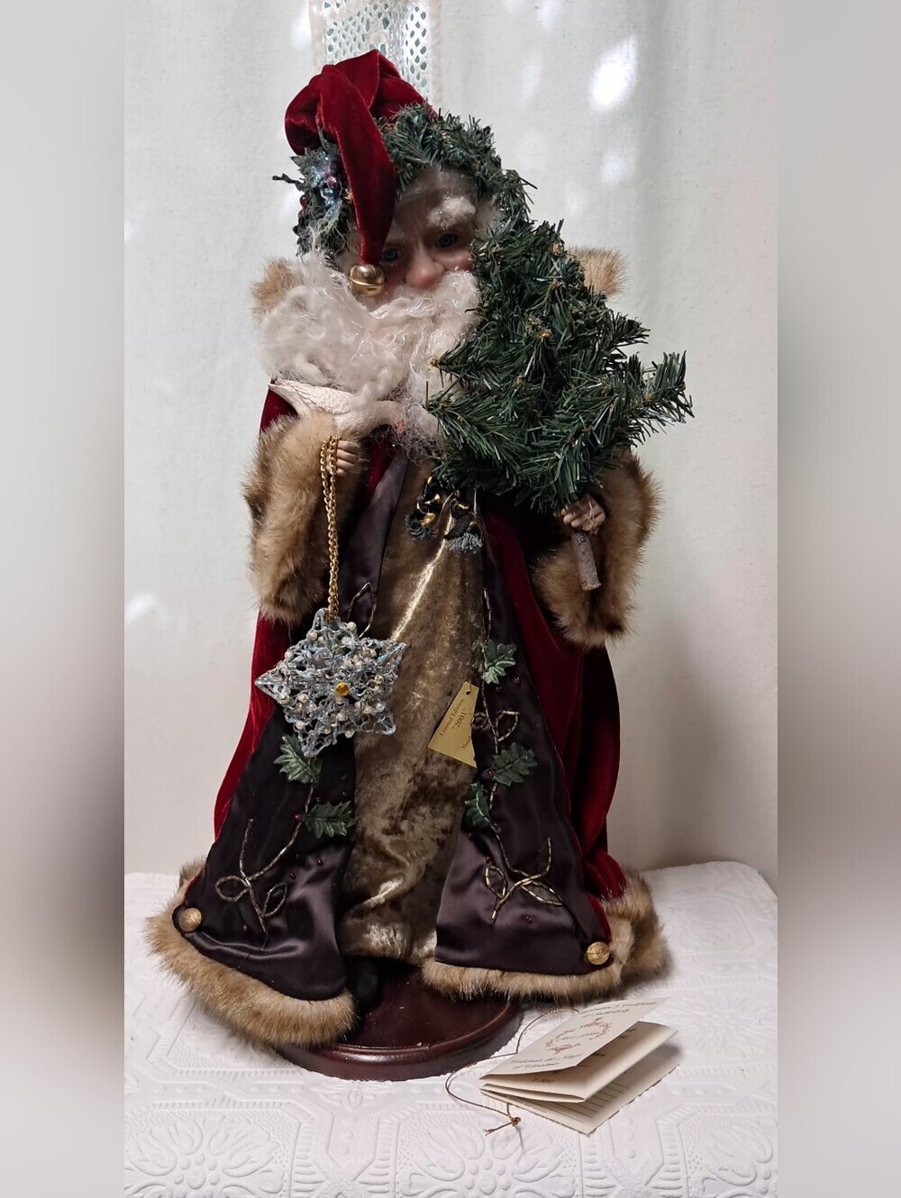 Lynn Haney Santa of Snowflake Mountain Figurine 2003 Limited Edition Signed